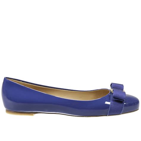 replica ferragamo flat shoes|salvatore ferragamo blue flats shoes.